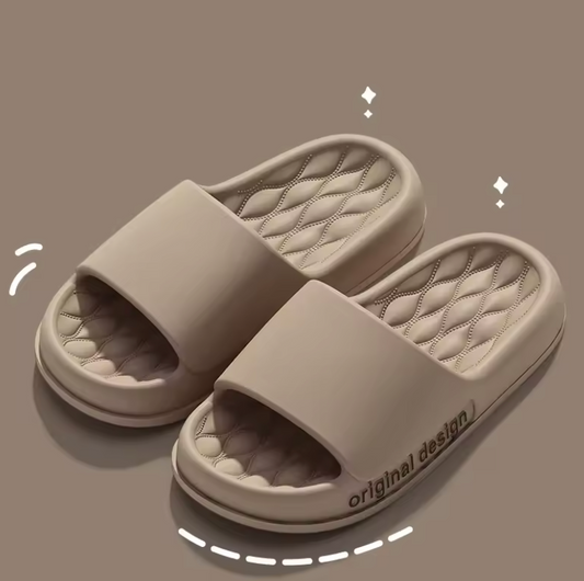 CloudStep Comfort Slides Brown