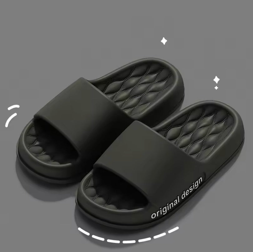 CloudStep Comfort Slides Black