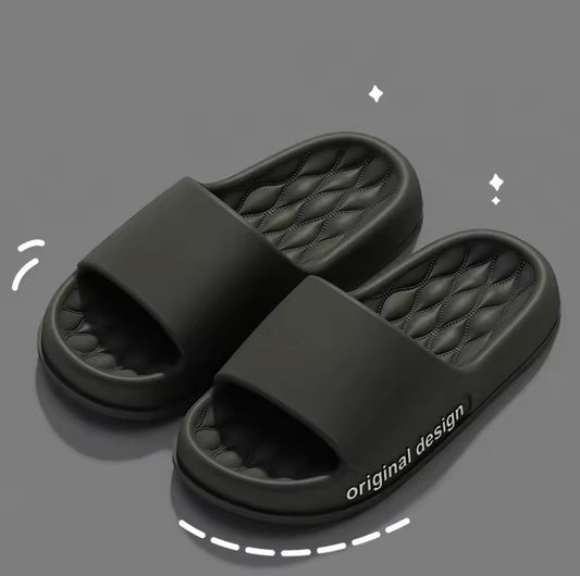 CloudStep Comfort Slides Black