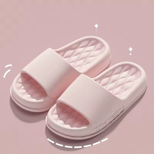 CloudStep Comfort Slides Pink